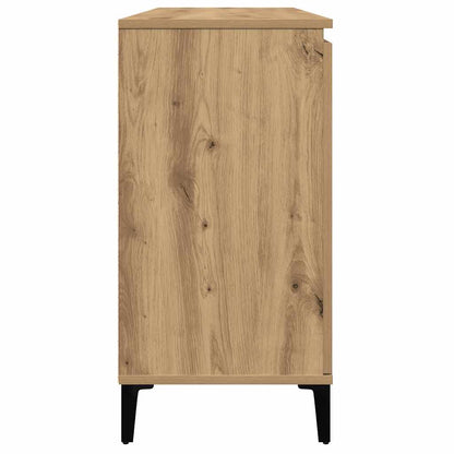 vidaXL Sideboard Artisan Oak 102x35x70 cm Engineered Wood