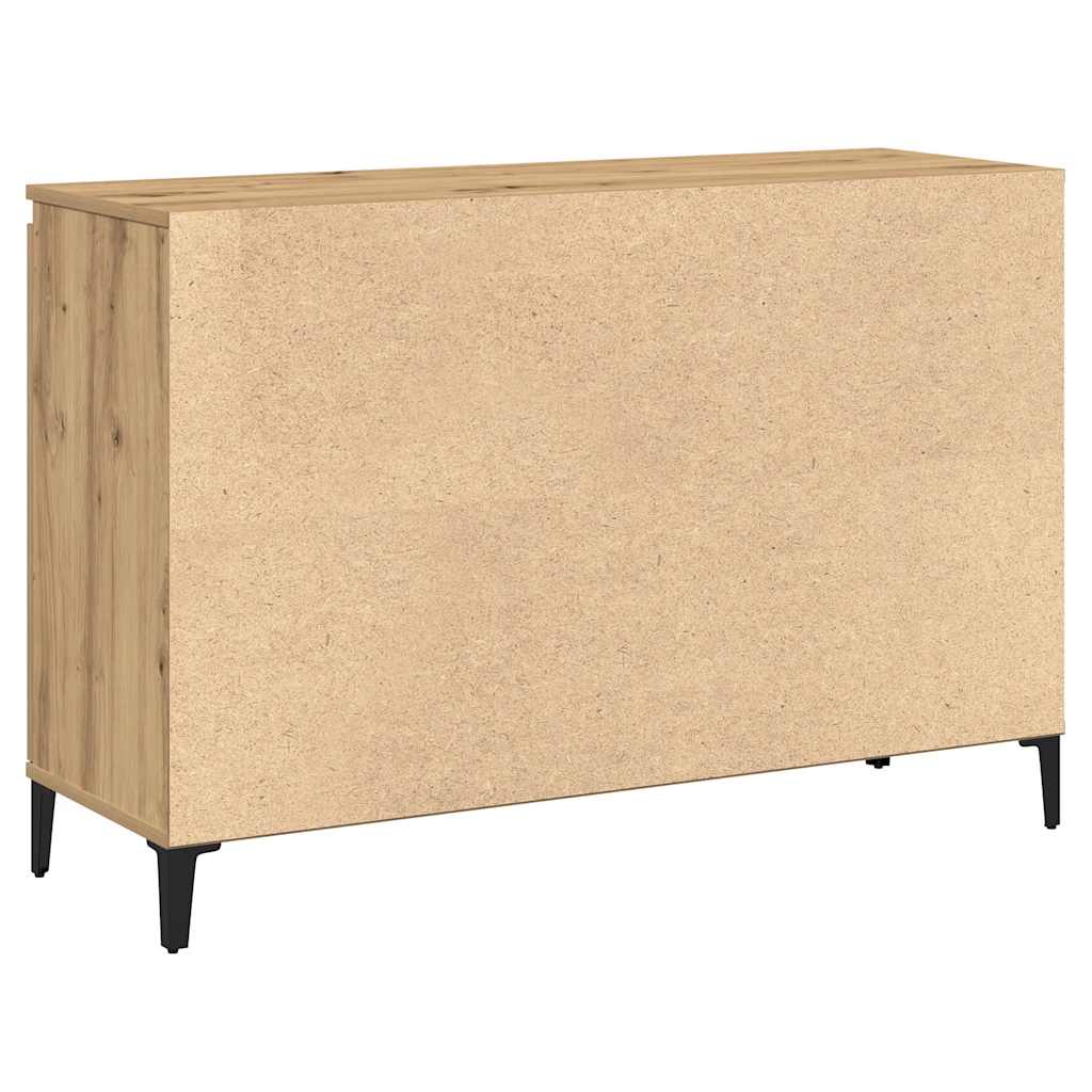 vidaXL Sideboard Artisan Oak 102x35x70 cm Engineered Wood
