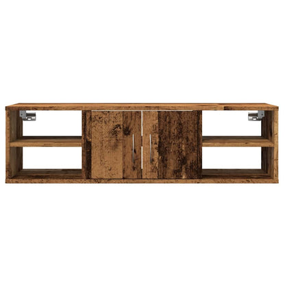 vidaXL Wall Cabinet Old Wood 101x30x29 cm Engineered Wood