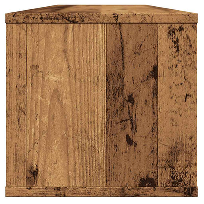 vidaXL Wall Cabinet Old Wood 101x30x29 cm Engineered Wood