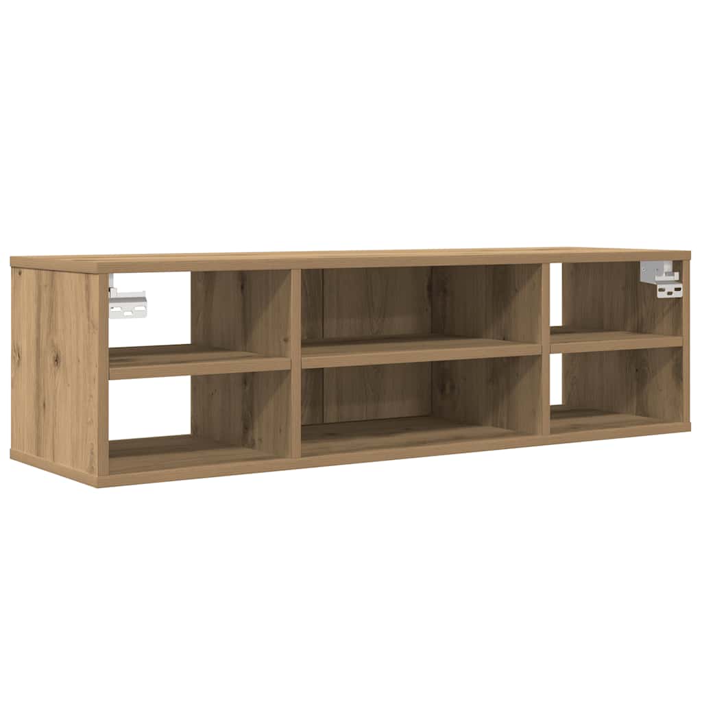 vidaXL Wall Cabinet Artisan Oak 101x30x29 cm Engineered Wood