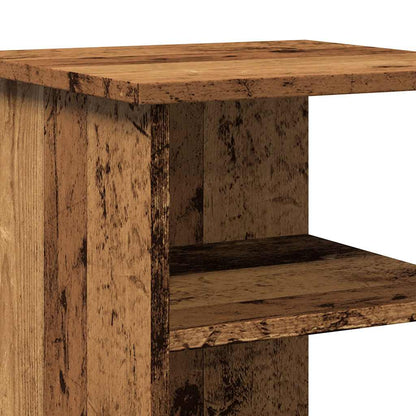 vidaXL Sideboard Old Wood 35x35x55 cm Engineered Wood