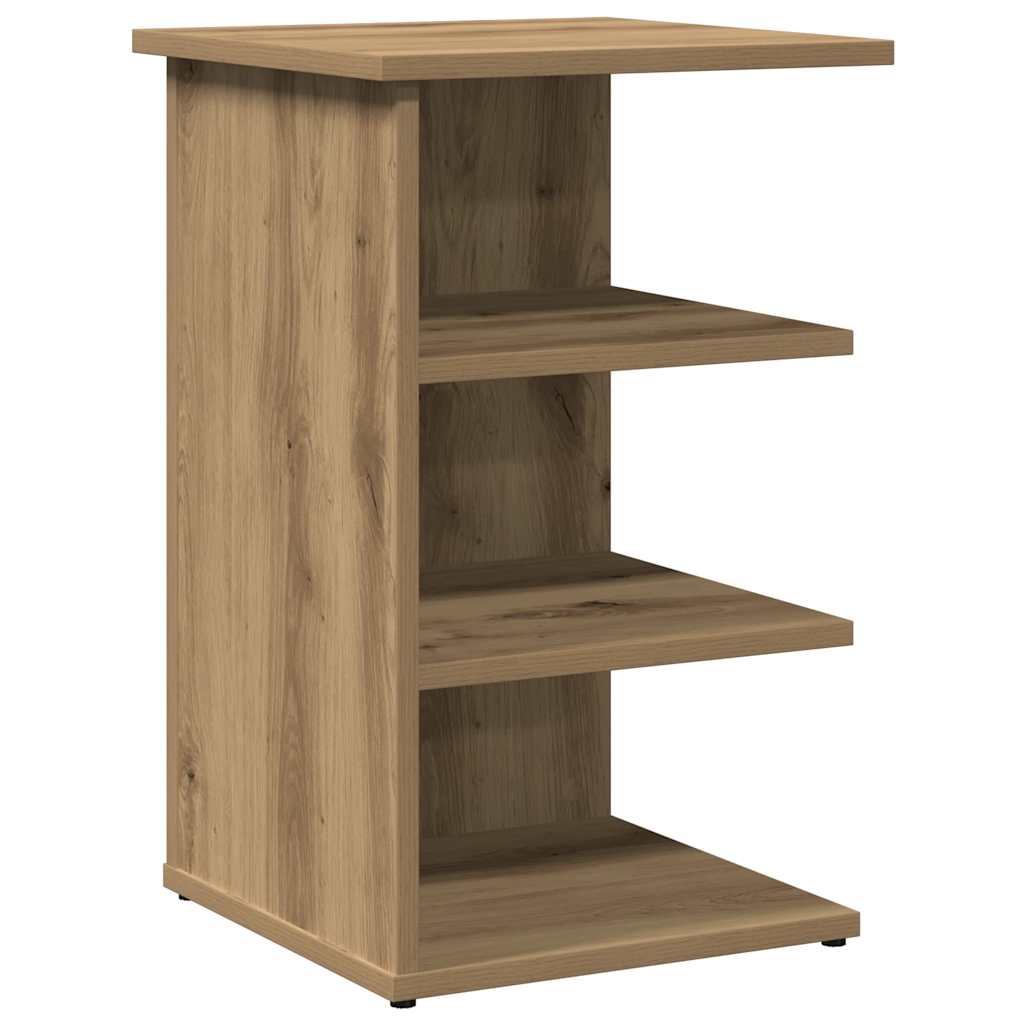 vidaXL Sideboard Artisan Oak 35x35x55 cm Engineered Wood