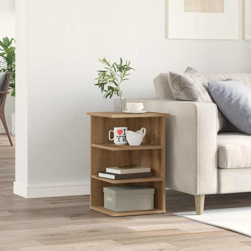 vidaXL Sideboard Artisan Oak 35x35x55 cm Engineered Wood