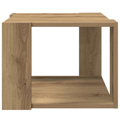 vidaXL Coffee Table Artisan Oak 40x40x30 cm Engineered Wood