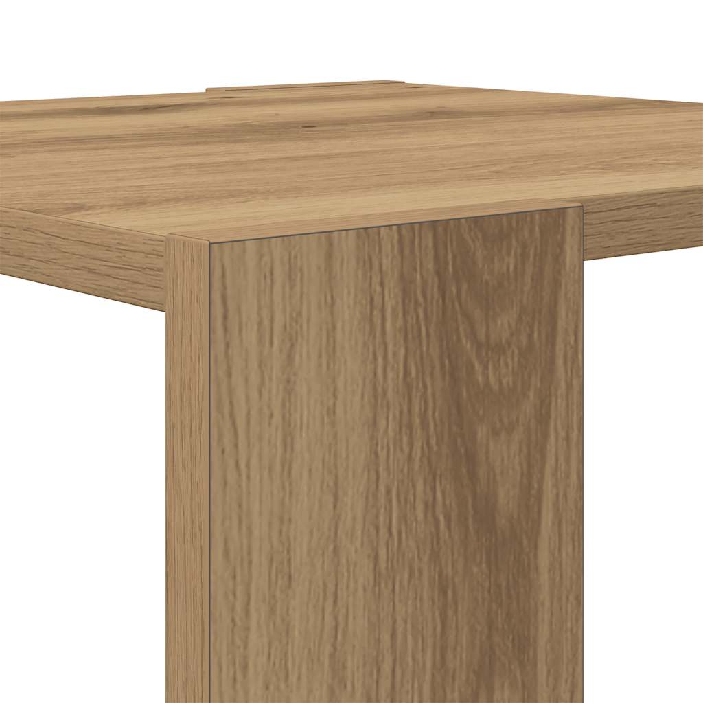 vidaXL Coffee Table Artisan Oak 40x40x30 cm Engineered Wood