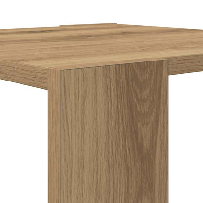 vidaXL Coffee Table Artisan Oak 40x40x30 cm Engineered Wood