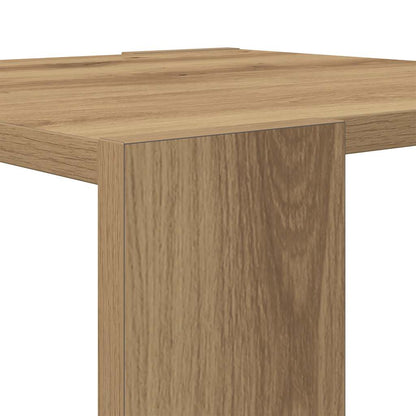 vidaXL Coffee Table Artisan Oak 40x40x30 cm Engineered Wood