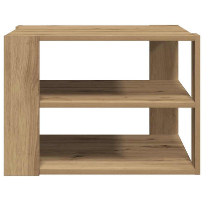 vidaXL Coffee Table Artisan Oak 58x58x40 cm Engineered Wood