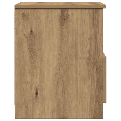 vidaXL Bedside Cabinet Artisan Oak 40x40x50 cm Engineered Wood