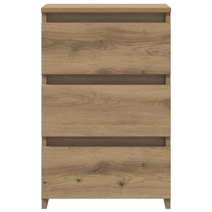 vidaXL Bedside Cabinets 2 pcs Artisan Oak 40x35x62,5 cm Engineered Wood
