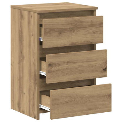 vidaXL Bedside Cabinets 2 pcs Artisan Oak 40x35x62,5 cm Engineered Wood