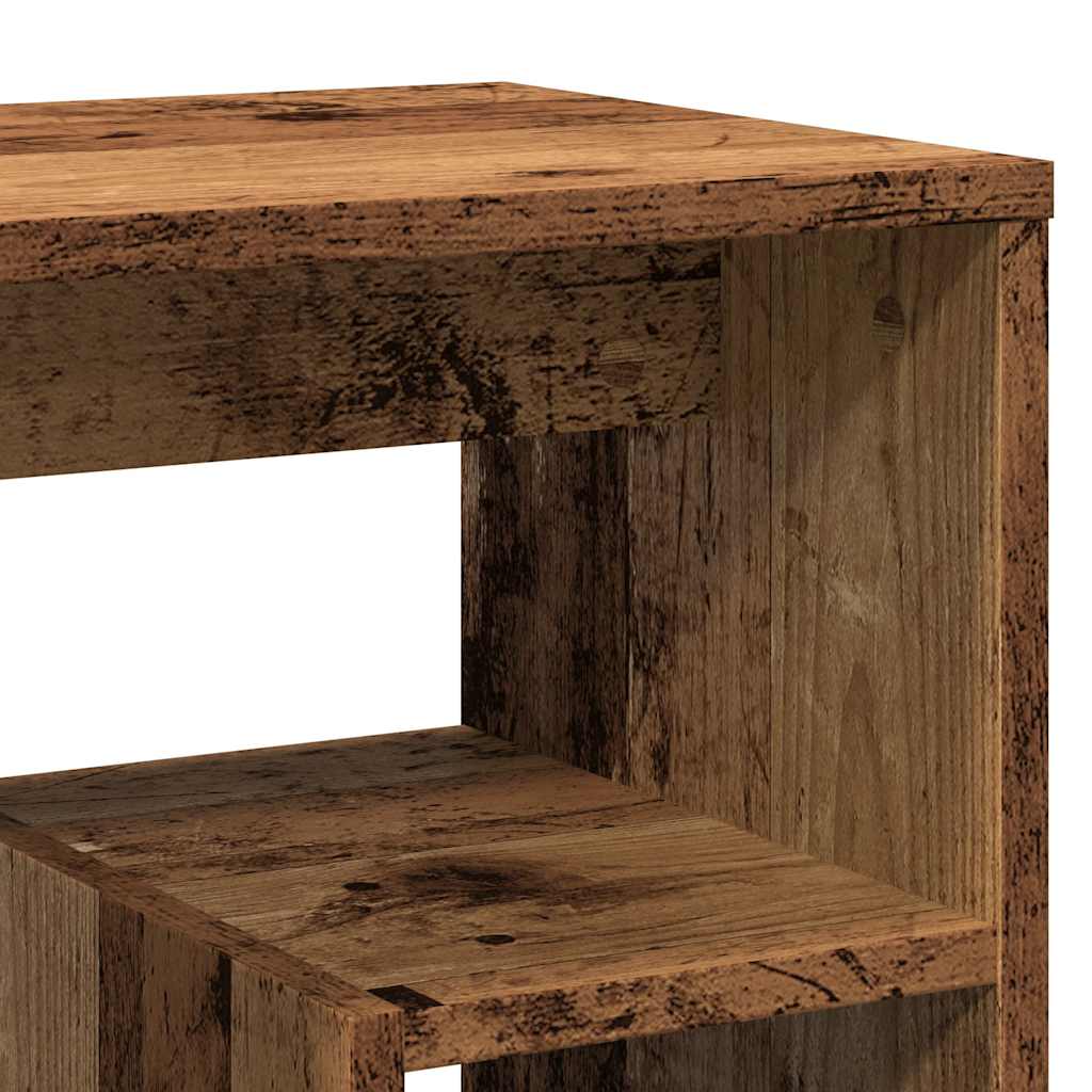 vidaXL Bedside Cabinets 2 pcs Old Wood 40x30x40 cm Engineered Wood