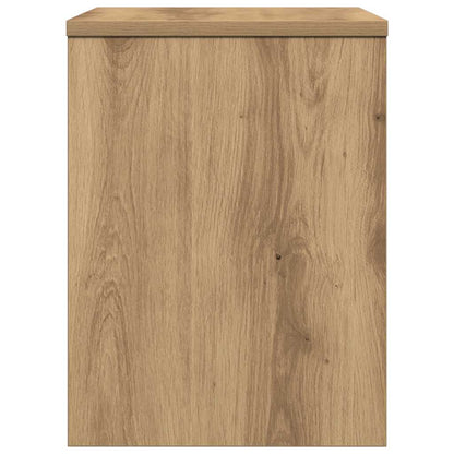 vidaXL Bedside Cabinet Artisan Oak 40x30x40 cm Engineered Wood