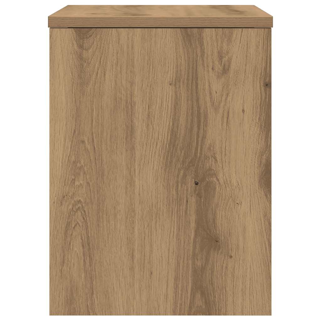 vidaXL Bedside Cabinets 2 pcs Artisan Oak 40x30x40 cm Engineered Wood