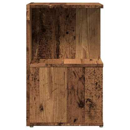 vidaXL Bedside Cabinets 2 pcs Old Wood 35x35x55 cm Engineered Wood