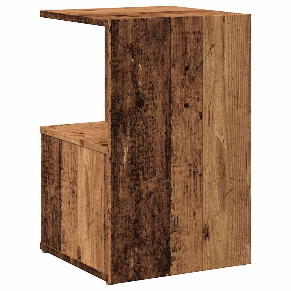 vidaXL Bedside Cabinets 2 pcs Old Wood 35x35x55 cm Engineered Wood