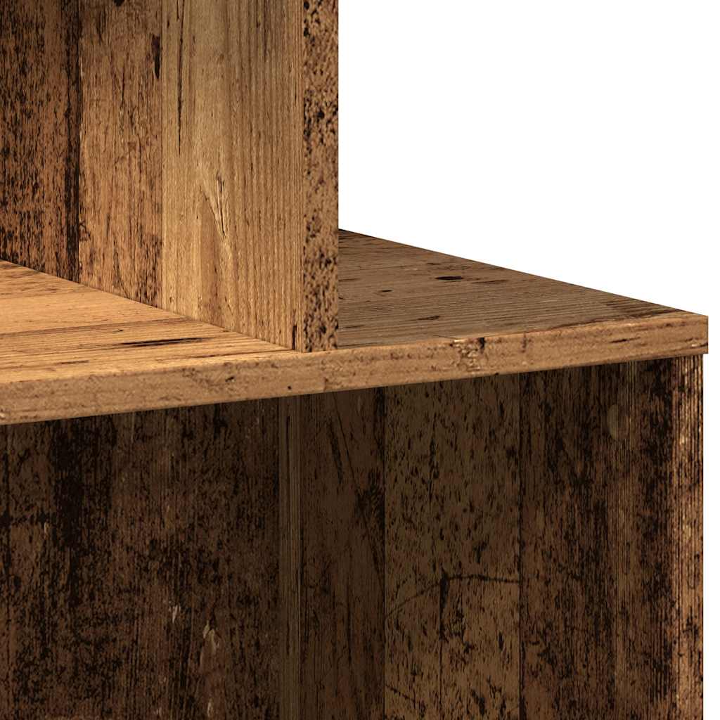vidaXL Bedside Cabinets 2 pcs Old Wood 35x35x55 cm Engineered Wood
