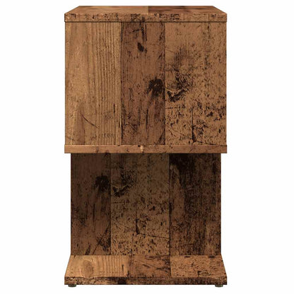 vidaXL Bedside Cabinet Old Wood 50x30x51,5 cm Engineered Wood