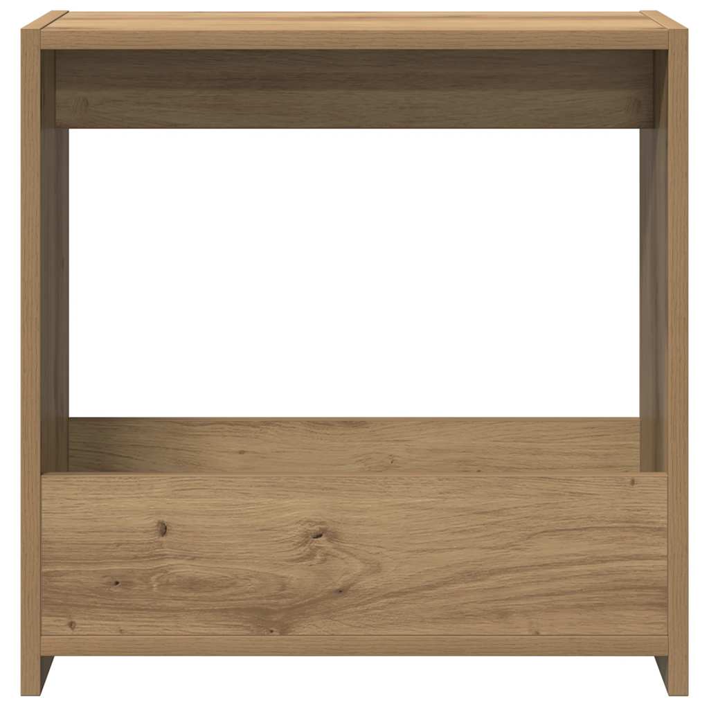 vidaXL Side Table Artisan Oak 50x26x50 cm Engineered Wood