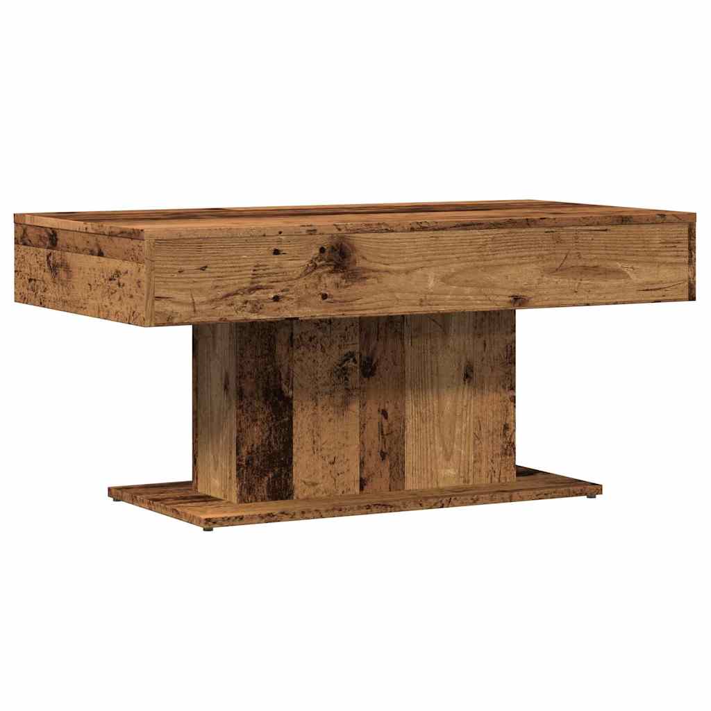 vidaXL Coffee Table Old Wood 96x50x45 cm Engineered Wood