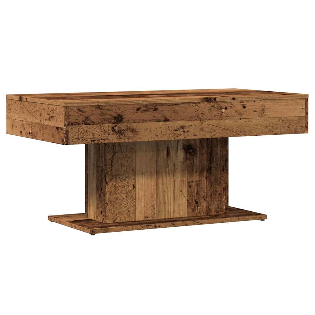 vidaXL Coffee Table Old Wood 96x50x45 cm Engineered Wood