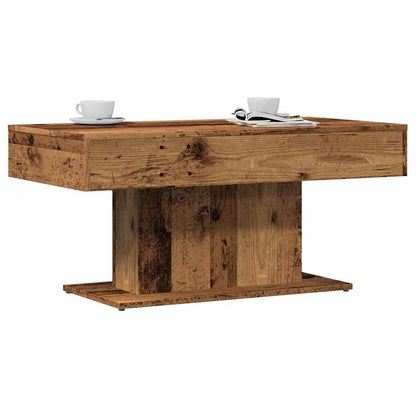 vidaXL Coffee Table Old Wood 96x50x45 cm Engineered Wood