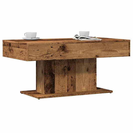vidaXL Coffee Table Old Wood 96x50x45 cm Engineered Wood