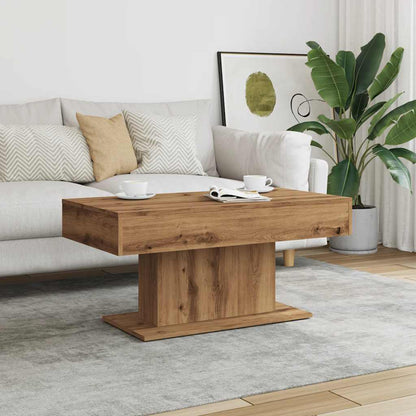 vidaXL Coffee Table Artisan Oak 96x50x45 cm Engineered Wood