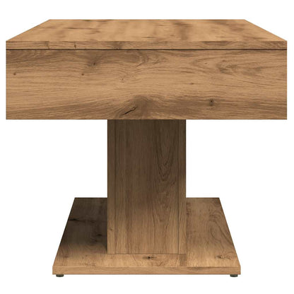 vidaXL Coffee Table Artisan Oak 96x50x45 cm Engineered Wood