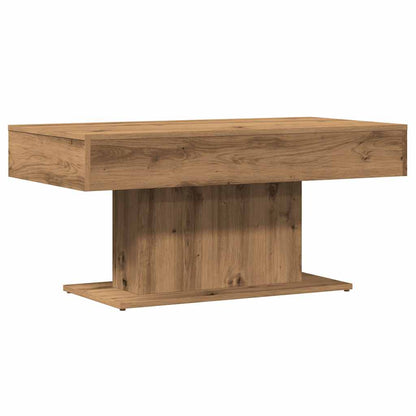 vidaXL Coffee Table Artisan Oak 96x50x45 cm Engineered Wood