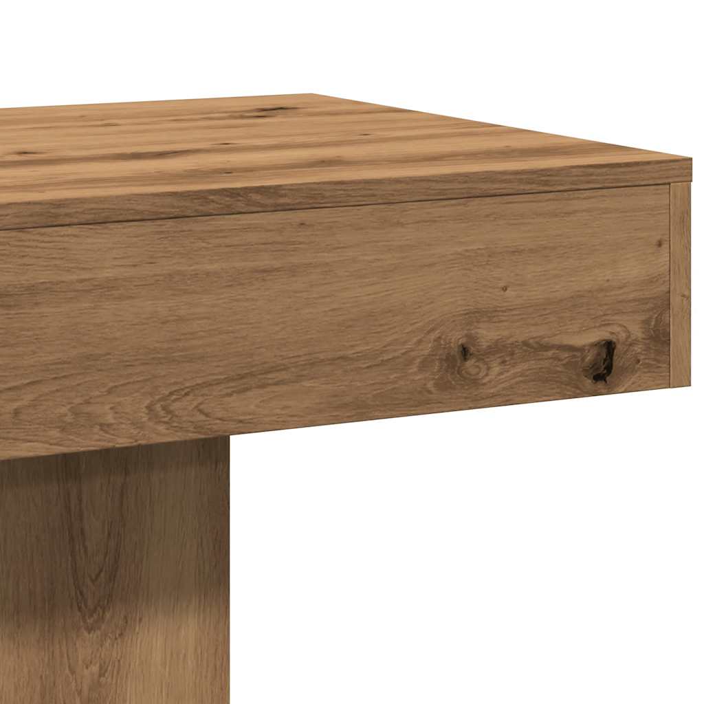 vidaXL Coffee Table Artisan Oak 96x50x45 cm Engineered Wood