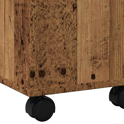 vidaXL Coffee Table Old Wood 60x60x38 cm Engineered Wood