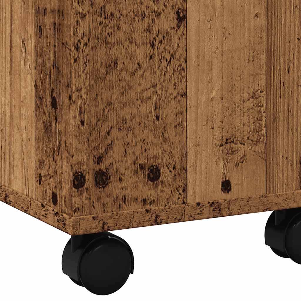 vidaXL Coffee Table Old Wood 60x60x38 cm Engineered Wood