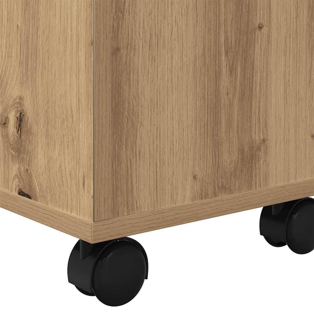 vidaXL Coffee Table Artisan Oak 60x60x38 cm Engineered Wood