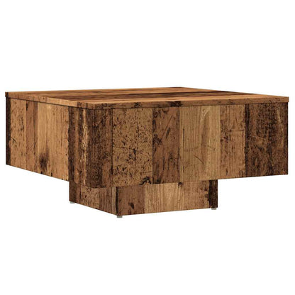 vidaXL Coffee Table Old Wood 60x60x31,5 cm Engineered Wood