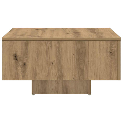 vidaXL Coffee Table Artisan Oak 60x60x31.5 cm Engineered Wood