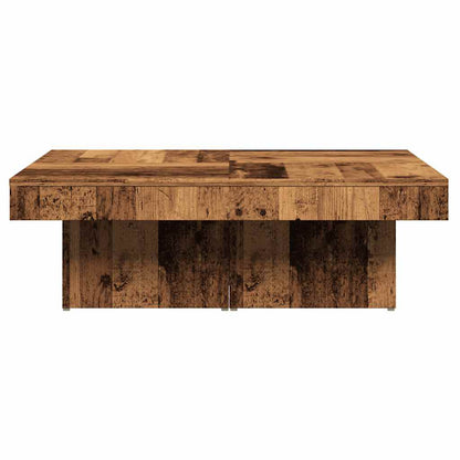 vidaXL Coffee Table Old Wood 90x90x28 cm Engineered Wood