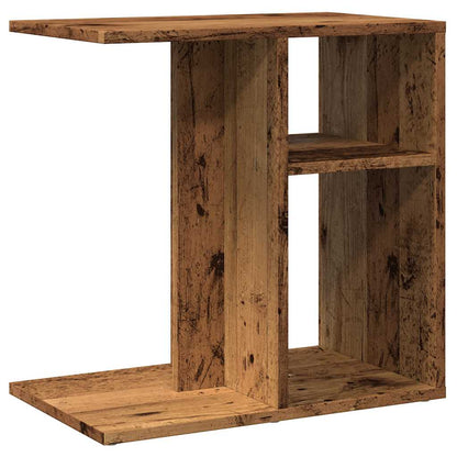 vidaXL Side Table Old Wood 50x30x50 cm Engineered Wood