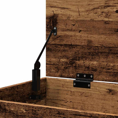 vidaXL Storage Chest Old Wood 84x42x46 cm Engineered Wood