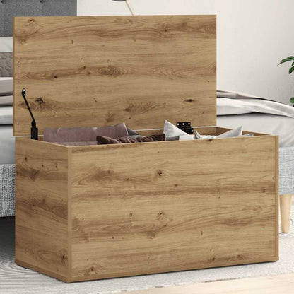 vidaXL Storage Chest Artisan Oak 84x42x46 cm Engineered Wood