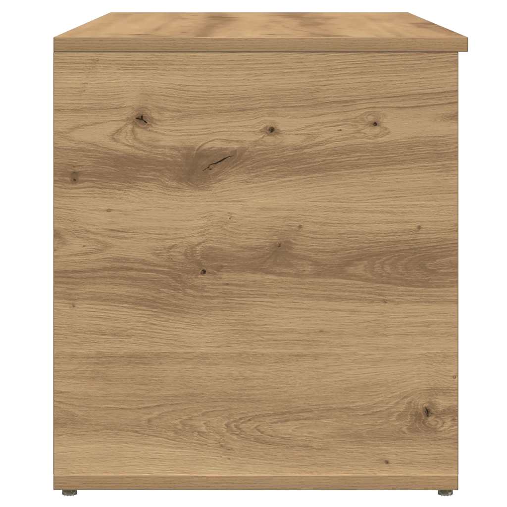 vidaXL Storage Chest Artisan Oak 84x42x46 cm Engineered Wood