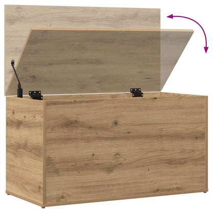 vidaXL Storage Chest Artisan Oak 84x42x46 cm Engineered Wood