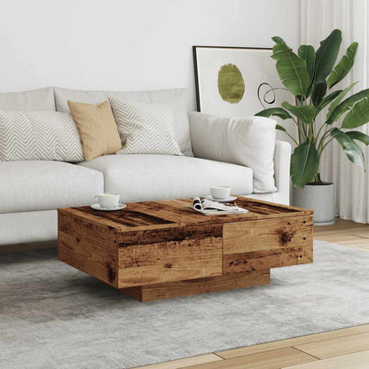 vidaXL Coffee Table Old Wood 90x60x31 cm Engineered Wood