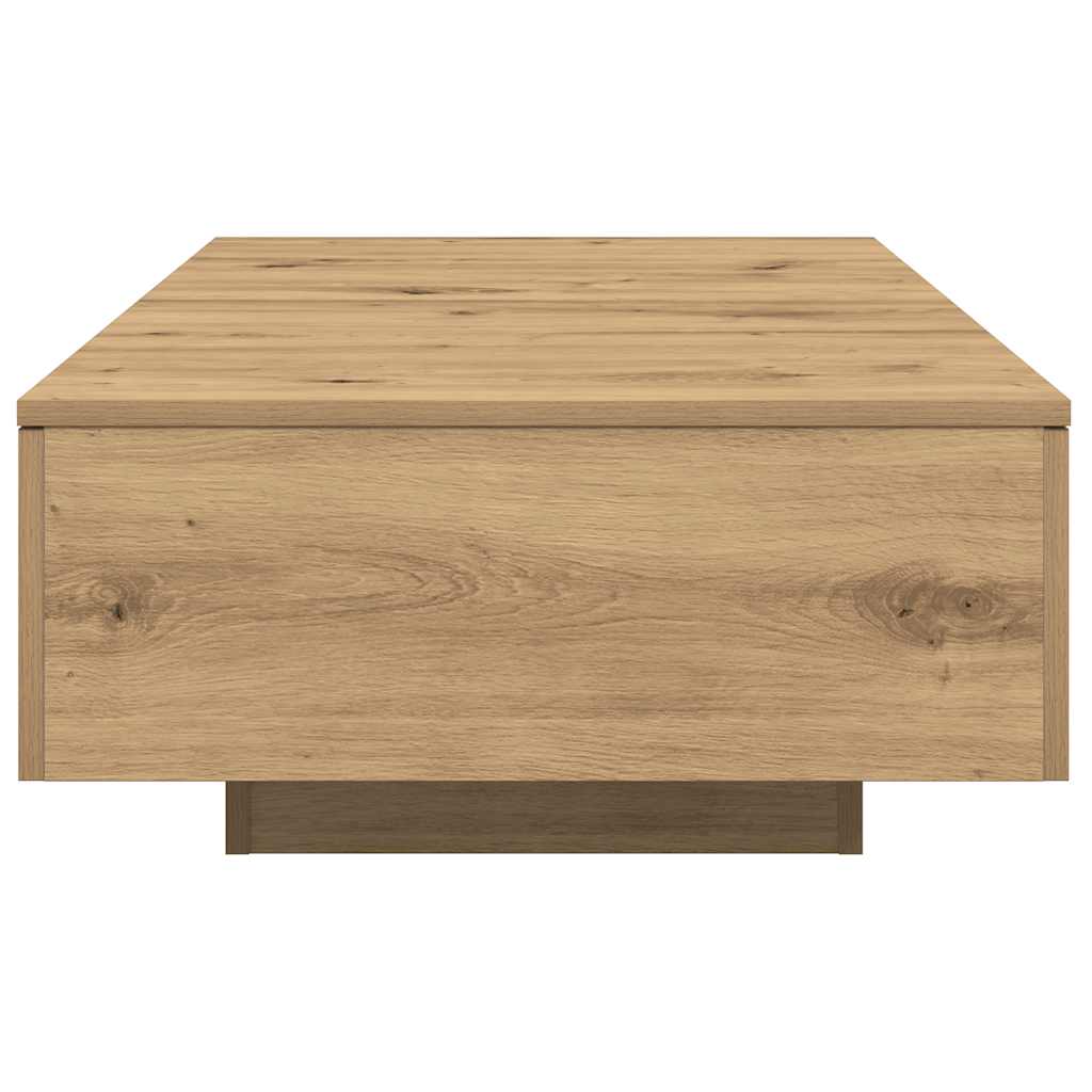 vidaXL Coffee Table Artisan Oak 90x60x31 cm Engineered Wood