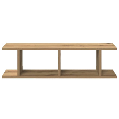 vidaXL Wall Shelves 2 pcs Artisan Oak 75x18x20 cm Engineered Wood