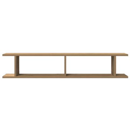 vidaXL Wall Shelves 2 pcs Artisan Oak 105x18x20 cm Engineered Wood