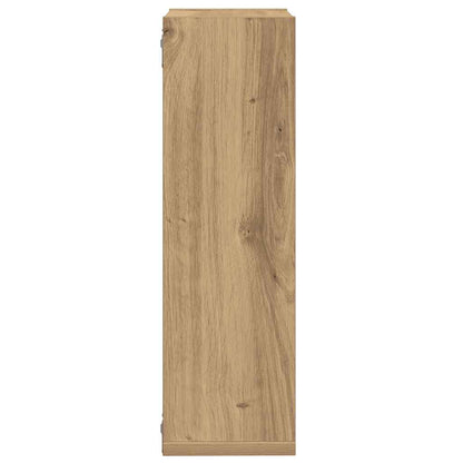 vidaXL Wall Cube Shelves 2 pcs Artisan Oak 50x15x50 cm Engineered Wood