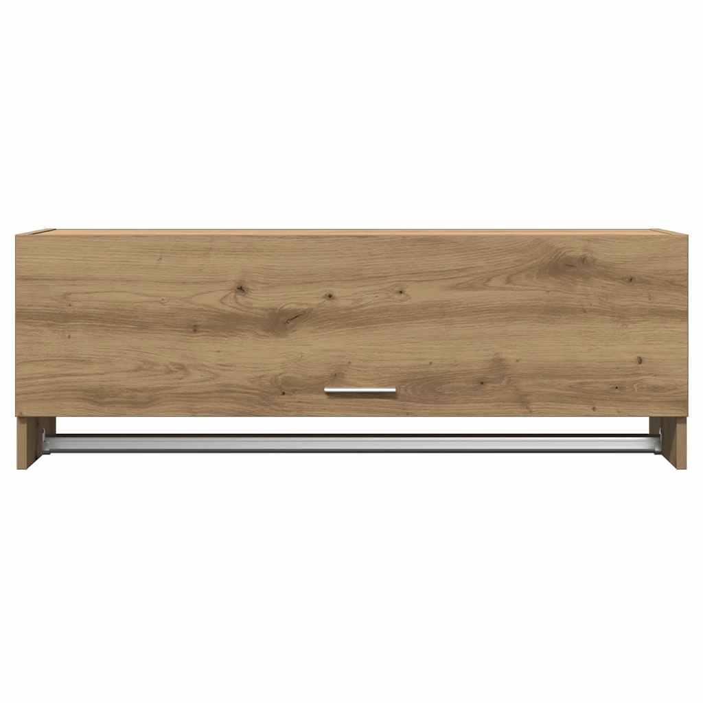 vidaXL Wardrobe Artisan Oak 100x32,5x35 cm Engineered Wood