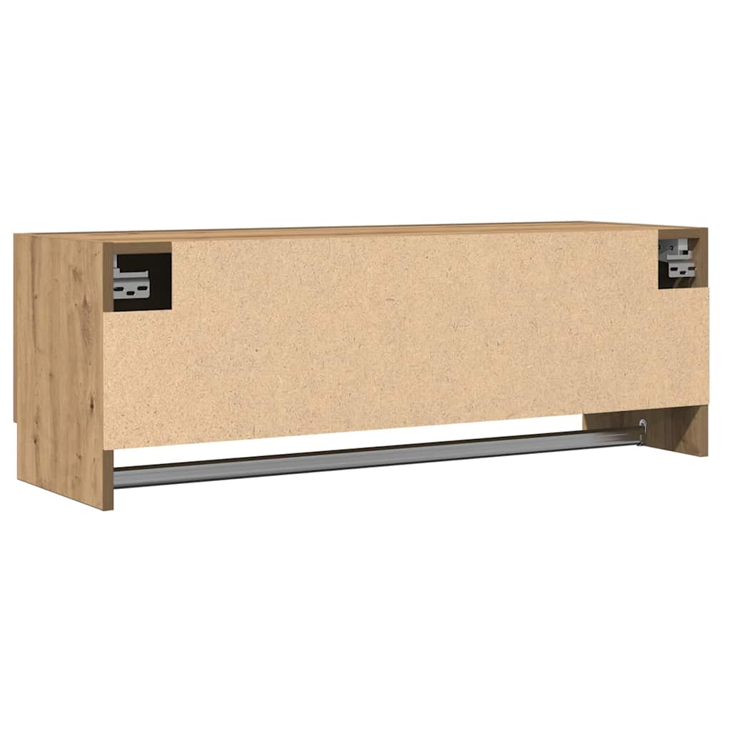 vidaXL Wardrobe Artisan Oak 100x32.5x35 cm Engineered Wood